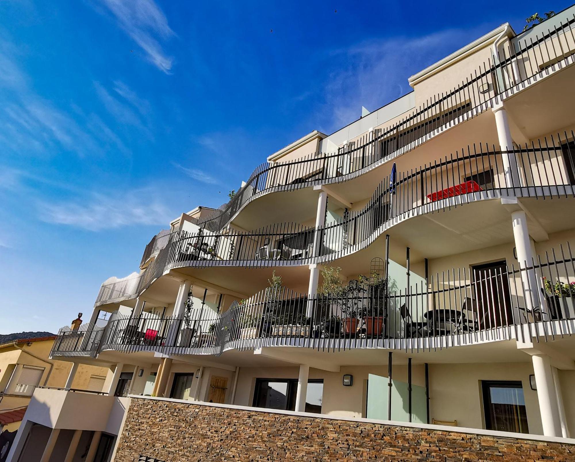 1Br Apartment T2 54M2 Onde Marine 2Nd Floor Lift Wifi Ac Parking Port Vendres Εξωτερικό φωτογραφία